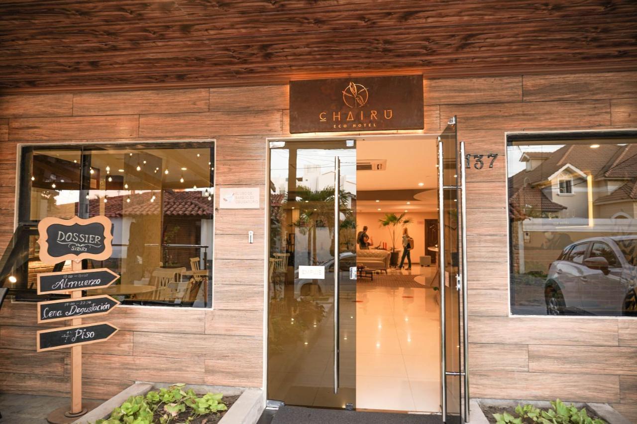 Chairu Eco Hotel Santa Cruz de La Sierra Eksteriør bilde